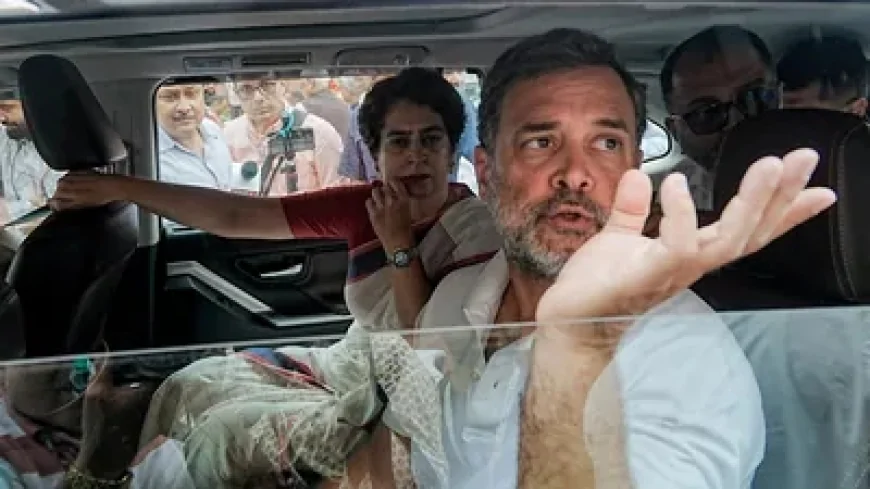 Rahul Gandhi Demands PM Modi's Resignation Over CJP Protest Crackdown