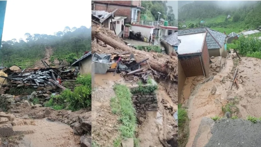 रेड अलर्ट के बीच हिमाचल में तबाही, कांगड़ा की बोह घाटी में बादल फटा; छह घर बहे, कई दिनों तक भारी बारिश का अलर्ट