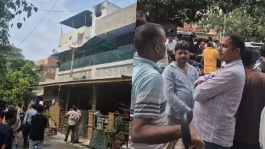 दिल्ली के लोधी कॉलोनी में भीषण आग, मां और दो बेटियों की दर्दनाक मौत
