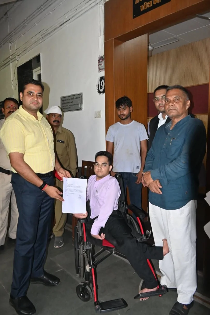 जबलपुर में हिमांशु सोनी ने डिप्टी कलेक्टर पद संभाला, कलेक्टर राघवेंद्र सिंह ने कराई ज्वाइनिंग