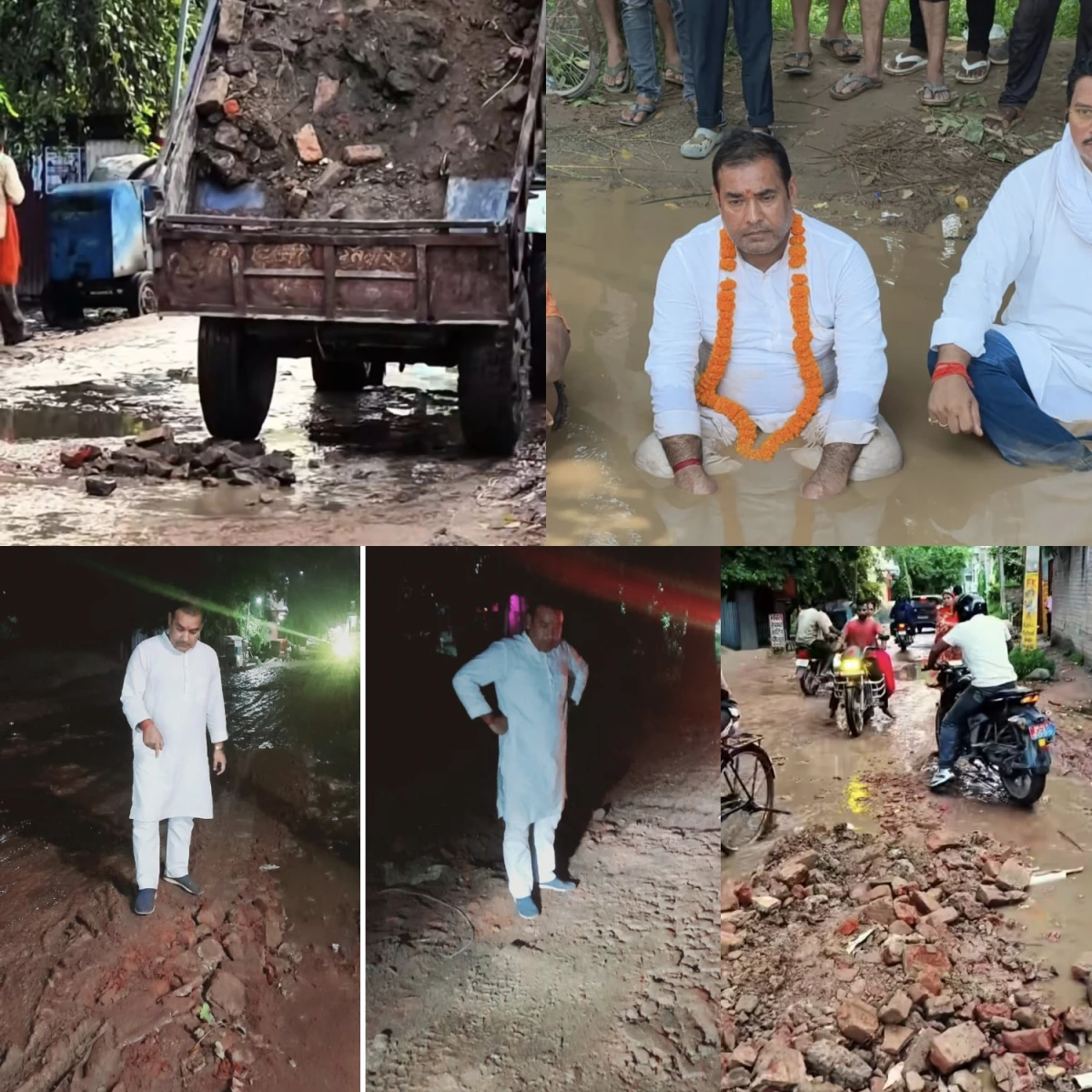 JS AGITATION OVER DILAPIDATED ROAD BORE FURIT