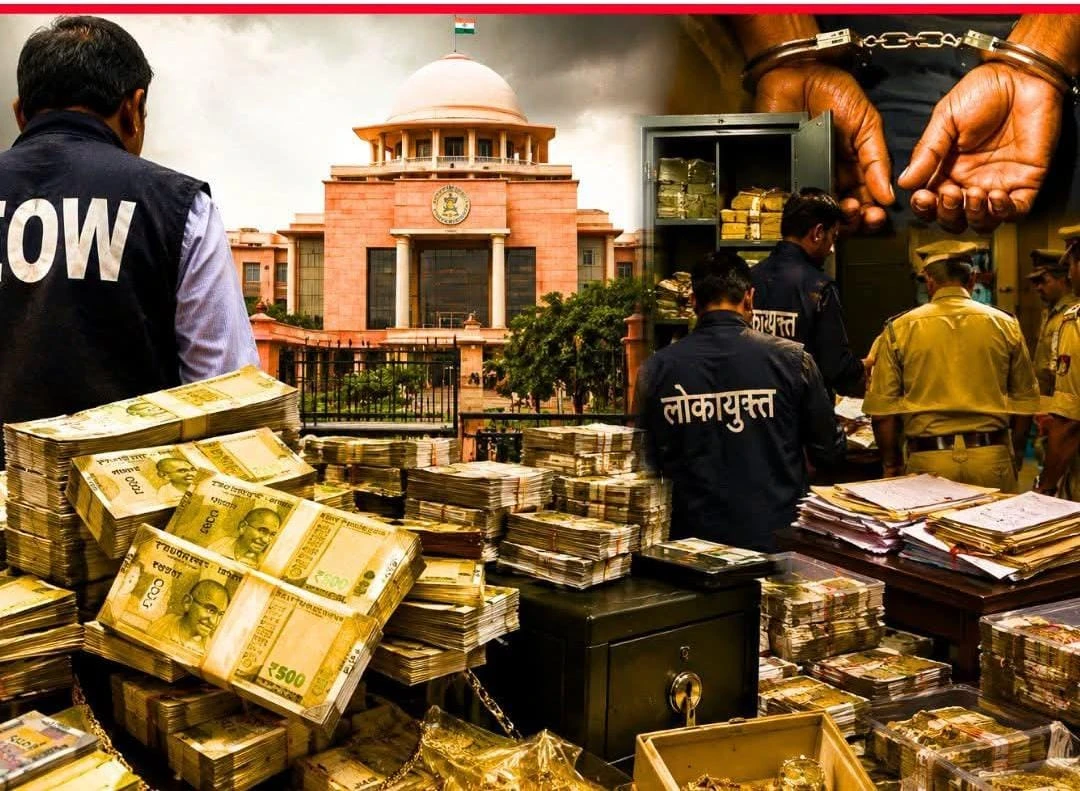 एमपी में भ्रष्टाचार के मामलों पर बड़ा सवाल: लोकायुक्त के 1063 केस में सिर्फ 7 में सजा, कार्रवाई की रफ्तार पर उठे सवाल