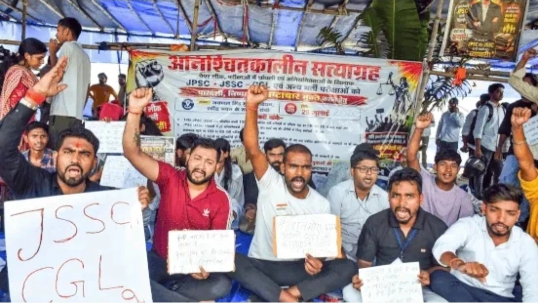 झारखंड अगस्त क्रांति: विधानसभा घेराव में 300 युवाओं पर एफआईआर, सीसीटीवी से उपद्रवियों की पहचान