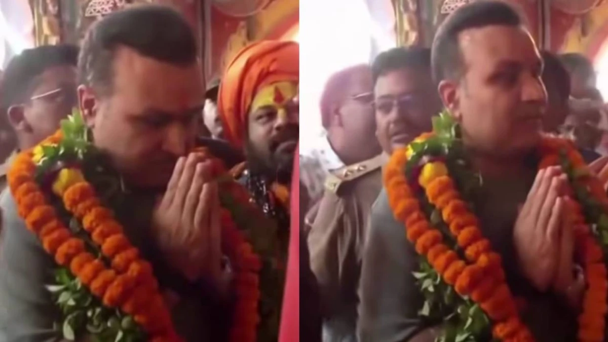 अयोध्या पहुंचे पूर्व क्रिकेटर वीरेंद्र सहवाग, रामलला और हनुमानगढ़ी में किए दर्शन; साधु-संतों का लिया आशीर्वाद