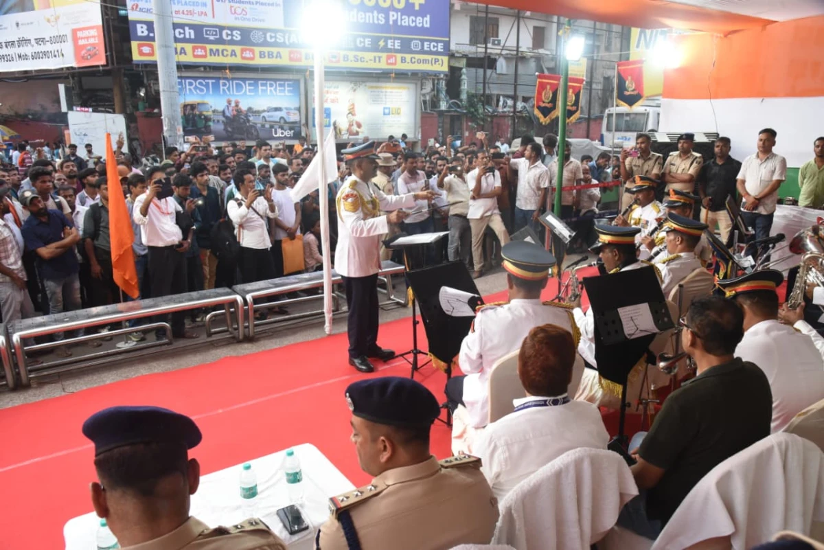PATNA JUNCTION RESONATE WITH PATRIOTIC MELODIES