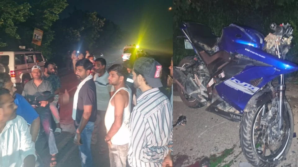 रुड़की में भीषण सड़क हादसा: चार बाइकों की भिड़ंत, तीन की मौत, छह घायल