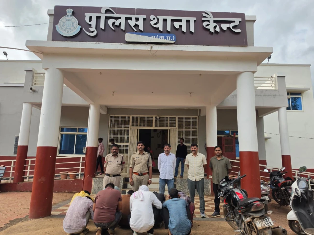 घोसीपुरा में जुए के फड़ पर पुलिस का छापा, 14 आरोपियों पर कार्रवाई, ₹41,600 नकद जब्त
