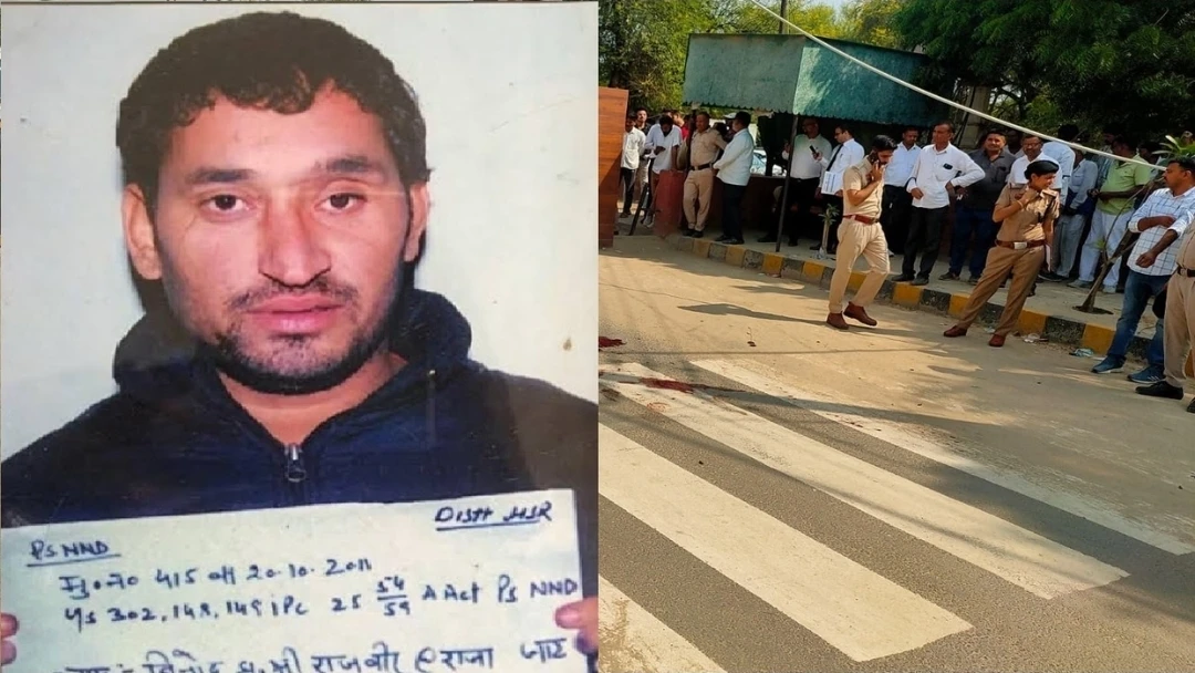 हिसार कोर्ट परिसर में गैंगवार: गैंगस्टर विनोद काना की गोली मारकर हत्या, साथी गंभीर घायल