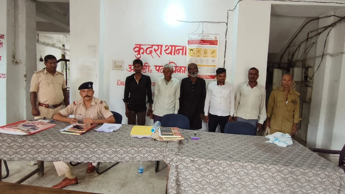 FIVE ARRESTED FOR BEING INTOXICATED