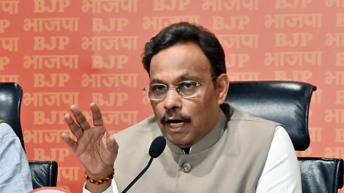 लंबे इंतजार के बाद यूपी भाजपा को मिला नया प्रभारी, विनोद तावड़े को कमान; जगदीश पटेल बने सह प्रभारी