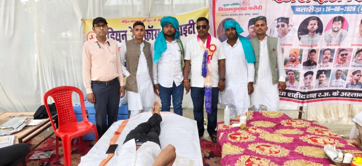 BLOOD DONATION CAMPS MARKS EID MILAD CELEBRATIONS