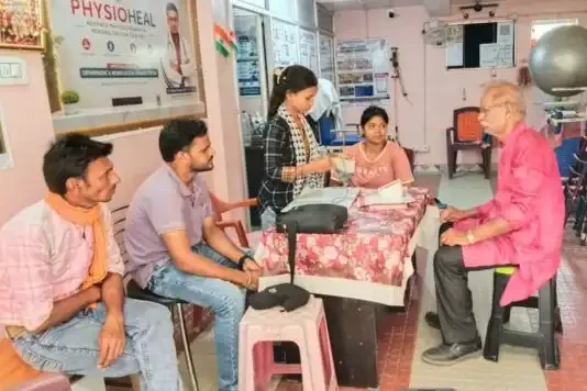 OVER 40 PERSONS EXAMINED IN FREE CHECK-UP CAMP