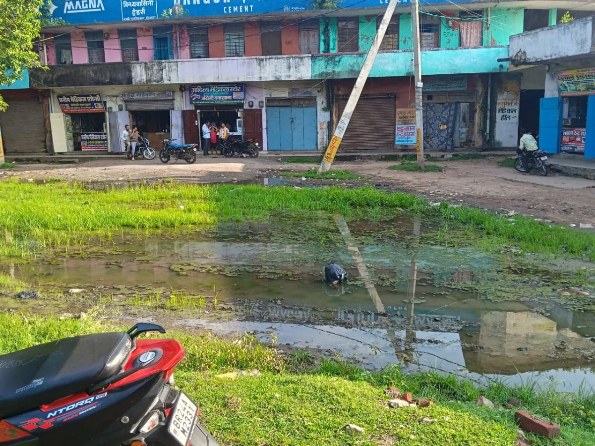 DALMIANAGAR PLAGUED WITH FILTH AND FOUL ODOURS