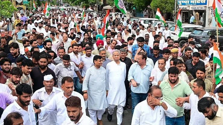 जयपुर में आज कांग्रेस की ‘हिसाब मांगो रैली’, नगर निगम का घेराव; टोंक रोड-अजमेर रोड पर ट्रैफिक डायवर्जन