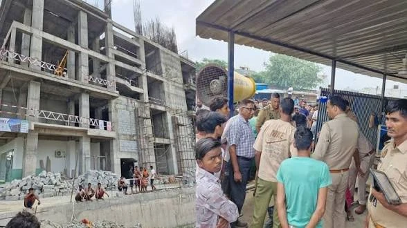 वृंदावन में बड़ा हादसा: निर्माणाधीन मॉल की शटरिंग गिरी, 3 मजदूरों की मौत; एक गंभीर