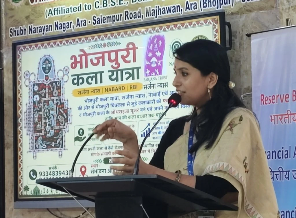 EFFORTS TO CONNECT BHOJPUR’S PIDIYA KALA TO THE MARKET