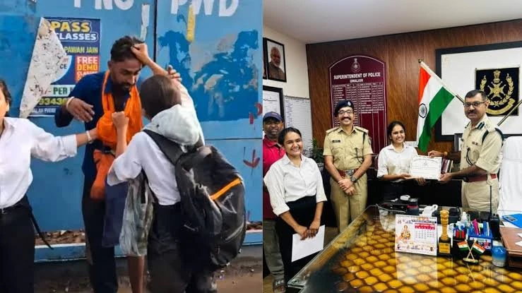 ग्वालियर में दो बहनों की बहादुरी, मोबाइल लूटकर भागे बदमाश को पीछा कर दबोचा; पुलिस ने किया सम्मानित