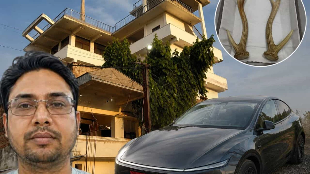 Tesla से बारहसिंगा के सींग तक… फर्जी IAS मनीष गुप्ता के घर से मिला ‘खजाना’, पुलिस भी हैरान