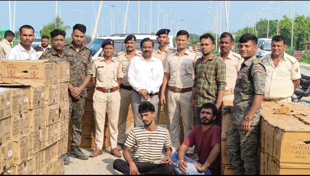 4815 LITRES OF IMFL SEIZED, TWO ARRESTED