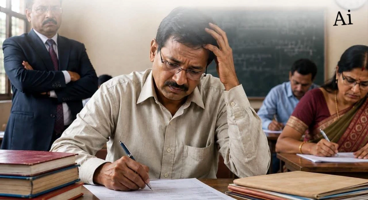 एमपी में शिक्षकों के ऊपर लटकी तलवार, 12 अक्टूबर से परीक्षा, फेल हुए तो गई नौकरी