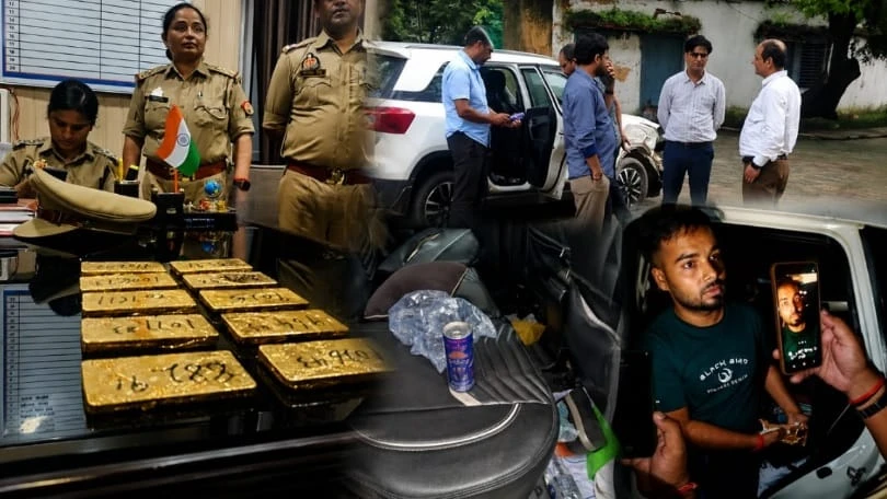 कन्नौज में 16 करोड़ का सोना पकड़ा, हादसे ने खोला तस्करी का राज; 7 जिलों की पुलिस को चकमा देकर दिल्ली जा रही थी खेप