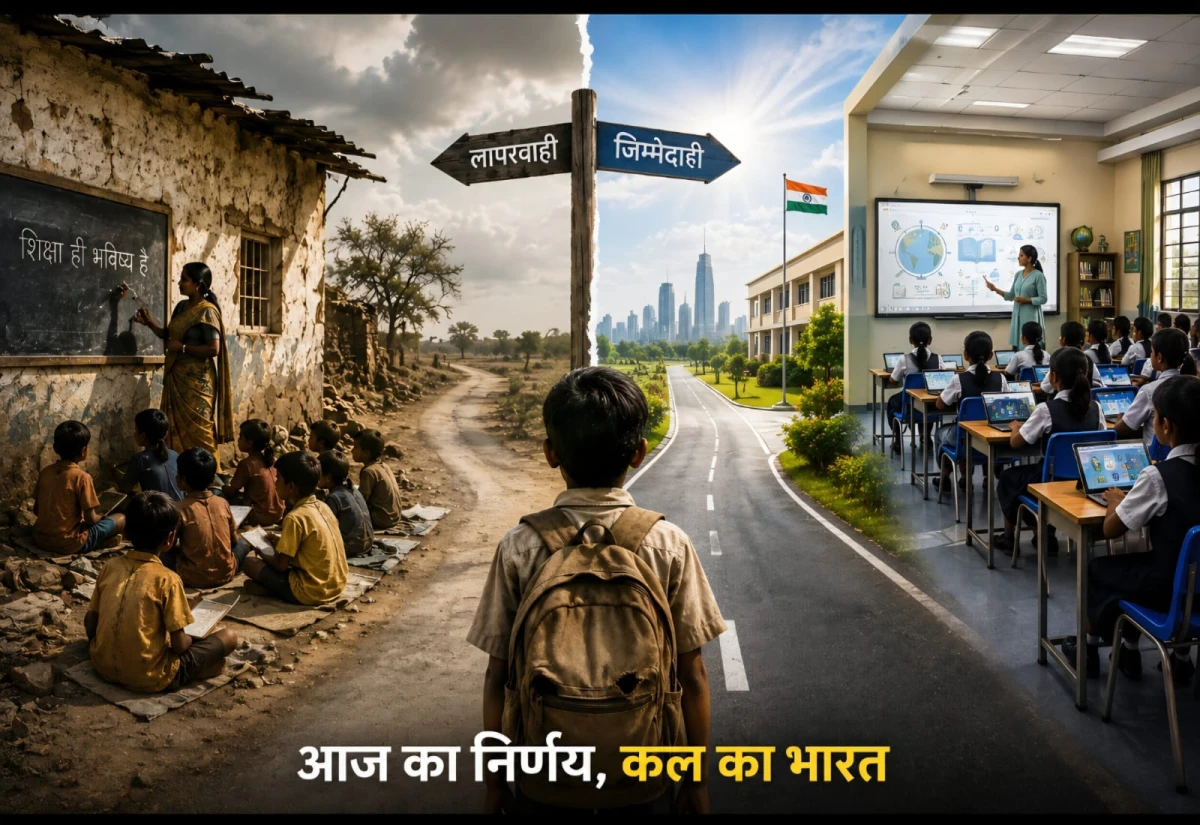 VIKSIT BHARAT 2047-THE DILAPIDATED STATE OF GOVERNMENT SCHOOLS:LALIT GARG