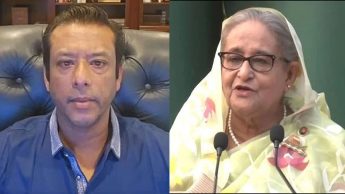 शेख हसीना ने कैमरे पर चेहरा क्यों नहीं दिखाया? बेटे सजीब ने भारत का जताया आभार