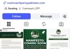 पाकिस्तान में चर्चा में आई 'कॉकरोच पार्टी', भ्रष्टाचार और आर्थिक संकट को बनाया मुख्य मुद्दा