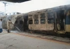सिमरी बख्तियारपुर स्टेशन पर पैसेंजर ट्रेन के इंजन में भीषण आग, सभी यात्री सुरक्षित; कई ट्रेनें हुईं प्रभावित