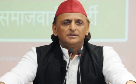 अखिलेश यादव ने कानून व्यवस्था को लेकर भाजपा सरकार पर साधा निशाना, बोले- सपा सरकार आने पर ही आएगी खुशहाली