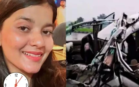 महाकाल दर्शन के लिए निकलीं यूट्यूबर छवि वार्ष्णेय और मां की सड़क हादसे में मौत, ट्रक से टकराई कार
