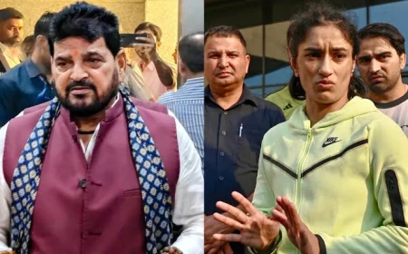 बृजभूषण के बरी होने पर विनेश फोगाट बोलीं- फैसले के खिलाफ अपील करेंगे, लड़ाई जारी रहेगी