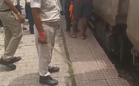 COMMOTION AT BUXAR STATION