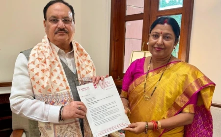 बिहार में समग्र कैंसर केयर नेटवर्क विकसित करने की मांग, केंद्रीय स्वास्थ्य मंत्री से मिलीं सांसद डॉ. धर्मशीला गुप्ता