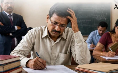 एमपी में शिक्षकों के ऊपर लटकी तलवार, 12 अक्टूबर से परीक्षा, फेल हुए तो गई नौकरी
