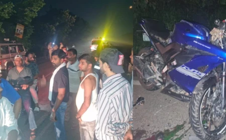 रुड़की में भीषण सड़क हादसा: चार बाइकों की भिड़ंत, तीन की मौत, छह घायल