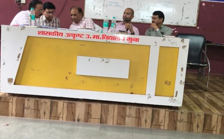 तीन दिन में लंबित कार्य पूरे करें, लापरवाही पर होगी कार्रवाई: डीईओ समर सिंह राठौड़