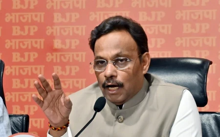 लंबे इंतजार के बाद यूपी भाजपा को मिला नया प्रभारी, विनोद तावड़े को कमान; जगदीश पटेल बने सह प्रभारी