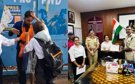 ग्वालियर में दो बहनों की बहादुरी, मोबाइल लूटकर भागे बदमाश को पीछा कर दबोचा; पुलिस ने किया सम्मानित