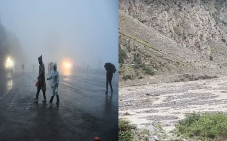 लाहौल में फटा बादल, हिमाचल में भूस्खलन से 105 सड़कें बाधित; 24 अगस्त तक बारिश का अनुमान