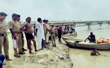 हरदोई में कांवड़ यात्रा से पहले बड़ा हादसा: गंगाजल लेने पहुंचे दो किशोर गंगा में डूबे, तीसरे की बची जान