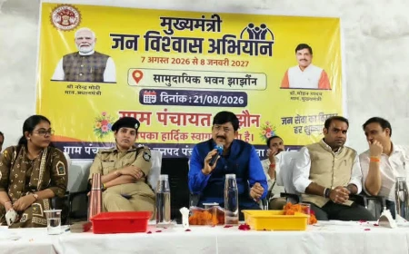 मुख्यमंत्री जन-विश्वास शिविर में ग्रामीणों की समस्याओं का मौके पर समाधान, कलेक्टर-एसपी ने सुनीं शिकायतें