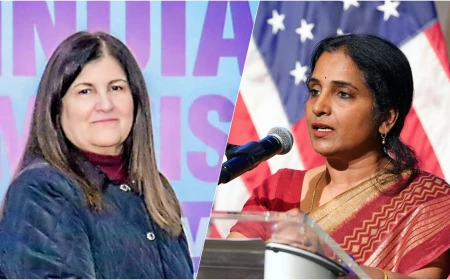 भारत ने फलस्तीन के लिए दो-राज्य समाधान का समर्थन दोहराया, सचिव प्रिया रंगनाथन ने गाजा की स्थिति पर जताई चिंता