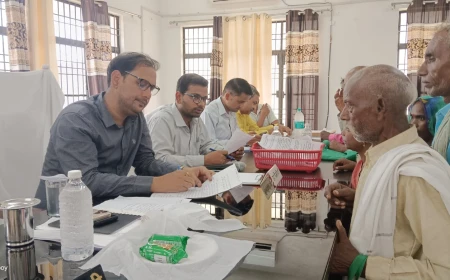 शाहाबाद:समाधान दिवस में 60 शिकायतें आईं, नौ शिकायतों का निस्तारण किया गया