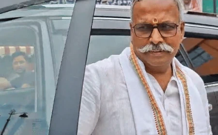 राम मंदिर चढ़ावा चोरी प्रकरण के बीच अयोध्या लौटे गोपाल राव, रामलला के दर्शन के बाद चंपत राय से मुलाकात