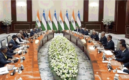 पीएम मोदी और मिर्जियोयेव की मुलाकात से भारत-उज्बेकिस्तान संबंधों को नई मजबूती, कई क्षेत्रों में सहयोग पर बनी सहमति