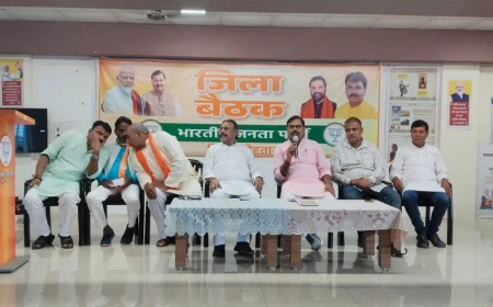 BJP TO STRENGTHEN THE ORGANIZATION