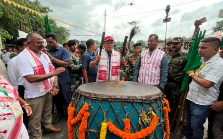 झारखंड: रांची में गूंजा वीर बिरसा मुंडा का जयघोष, 10 हजार कलाकारों के साथ निकली भव्य जतरा