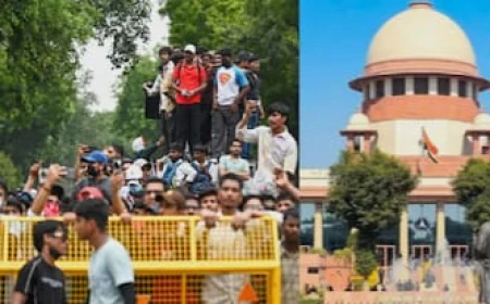 सुप्रीम कोर्ट में छात्र प्रदर्शन मामलों पर सुनवाई, CJI सूर्य कांत बोले- युवाओं से संयम और संवाद जरूरी