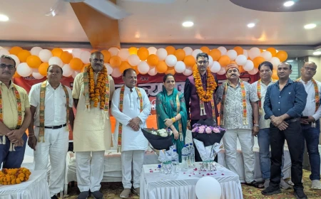 सकल व्यापारी संघ बीनागंज का शपथ ग्रहण समारोह संपन्न, विधायक प्रियंका पैंची रहीं उपस्थित